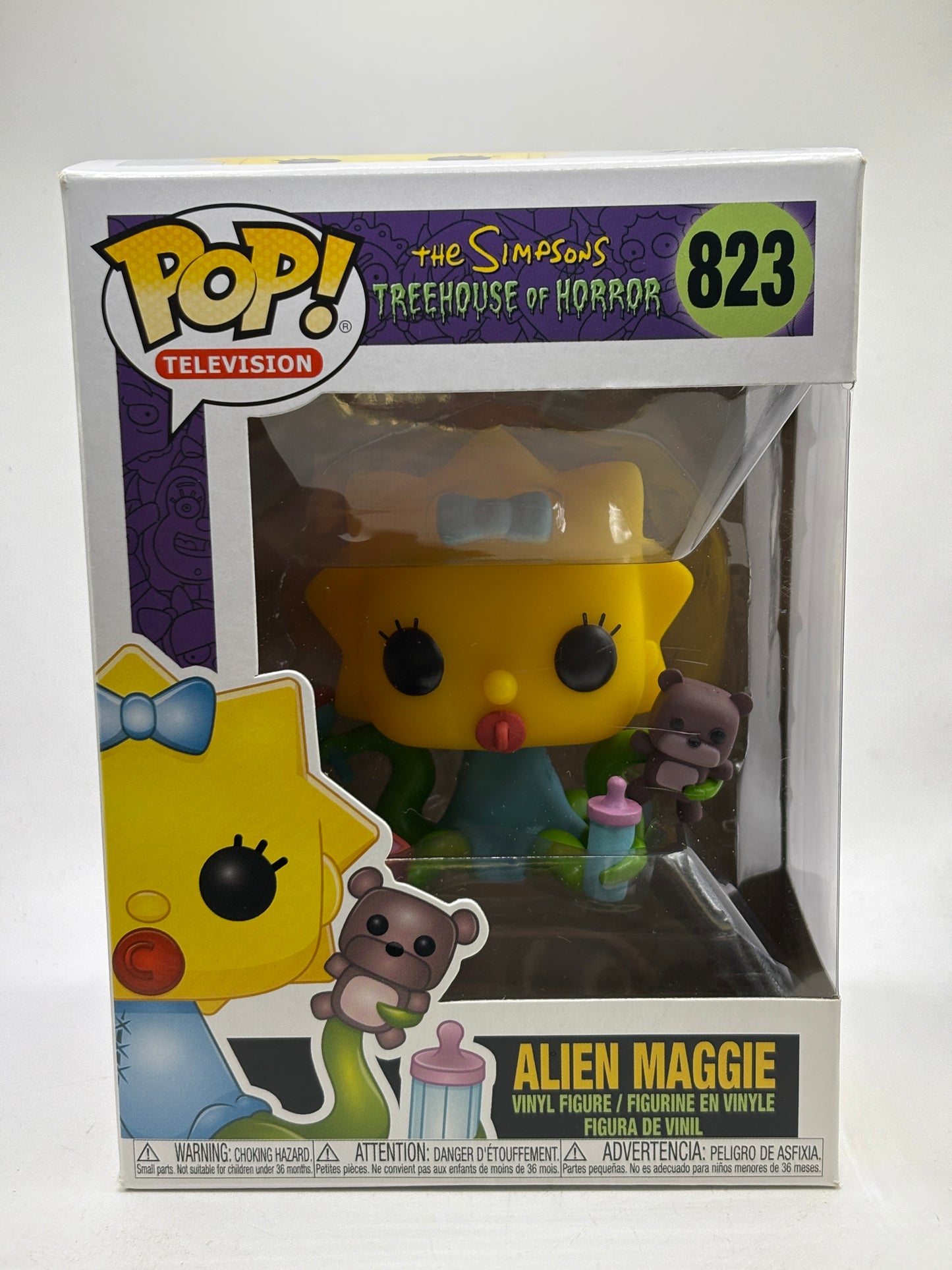 Funko POP! Television The Simpsons #823 Alien Maggie Vinyl Figure