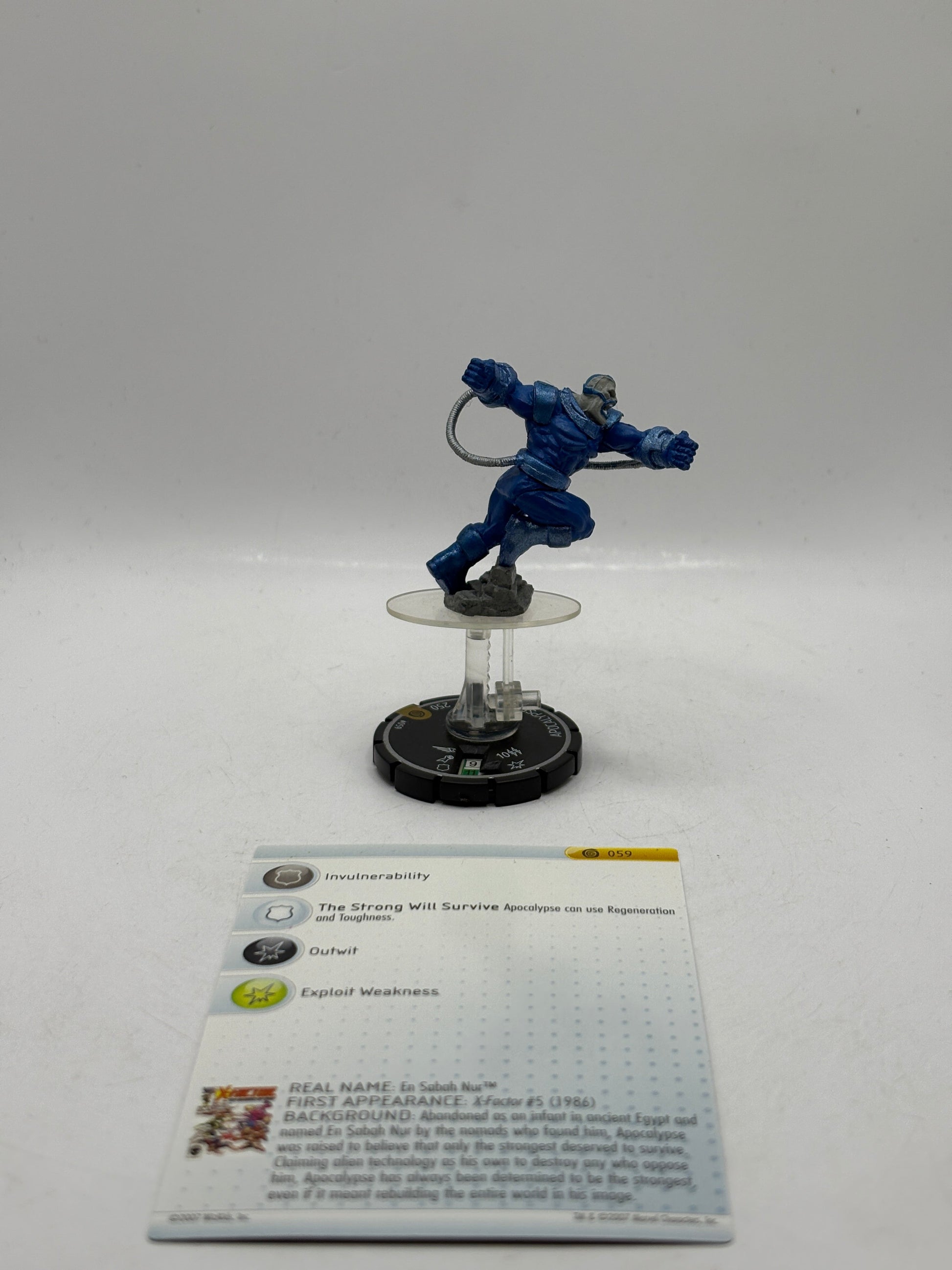 Marvel Heroclix Apocalypse #059 Mutations And Monsters Loose with Card FRENLY BRICKS - Open 7 Days