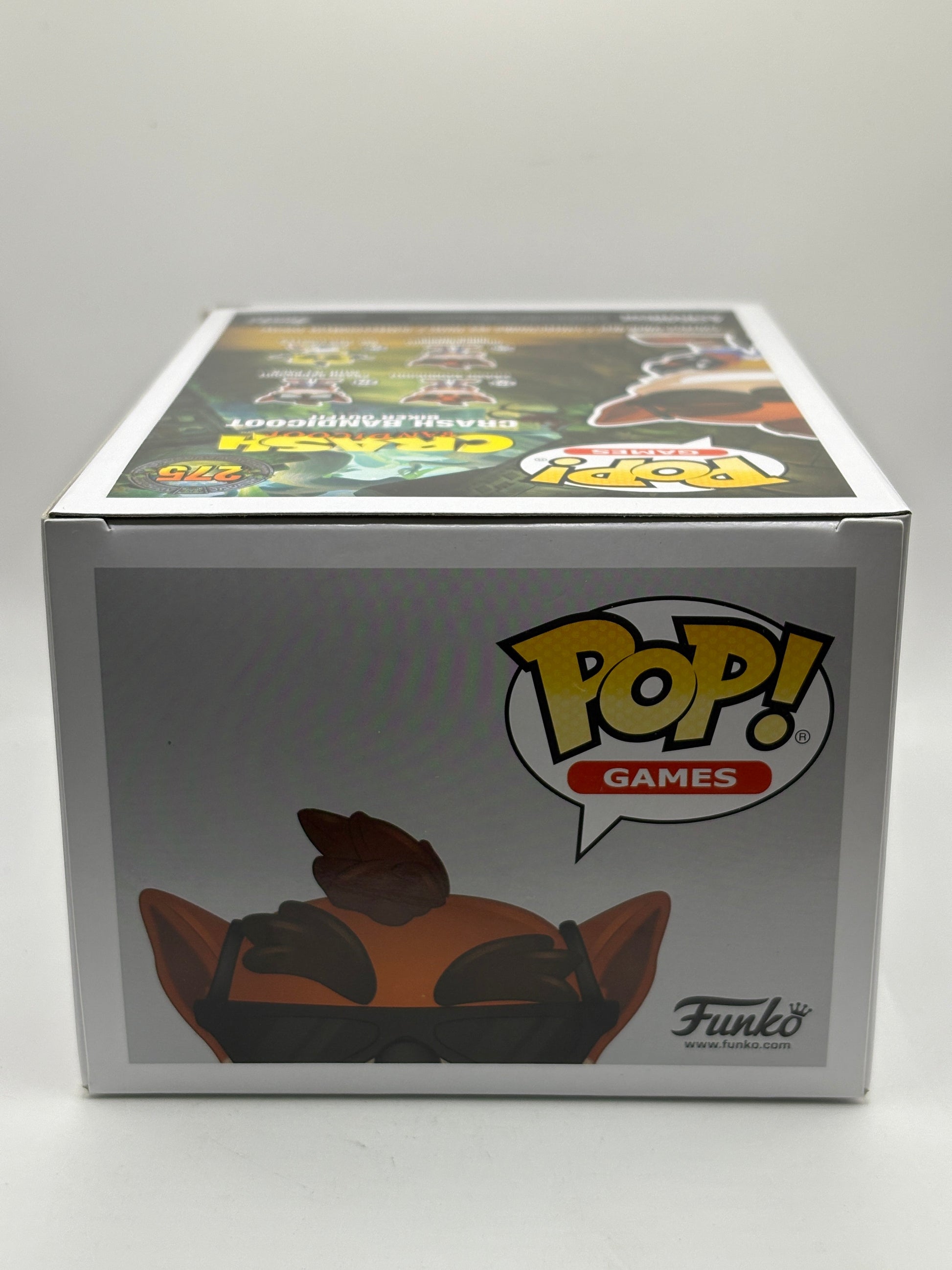 Funko POP! Games Crash Bandicoot #275 Crash Bandicoot Biker Outfit FRENLY BRICKS - Open 7 Days