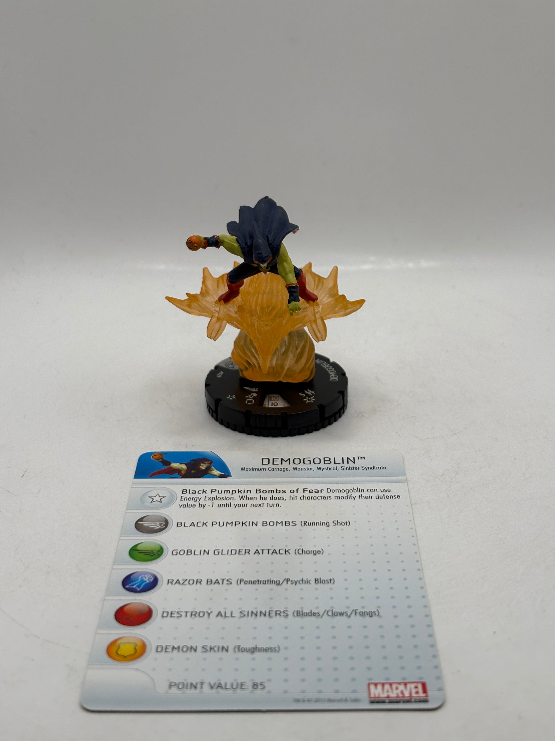 Marvel Heroclix Amazing Spider-Man 029 Demogoblin Rare with Card Loose FRENLY BRICKS - Open 7 Days