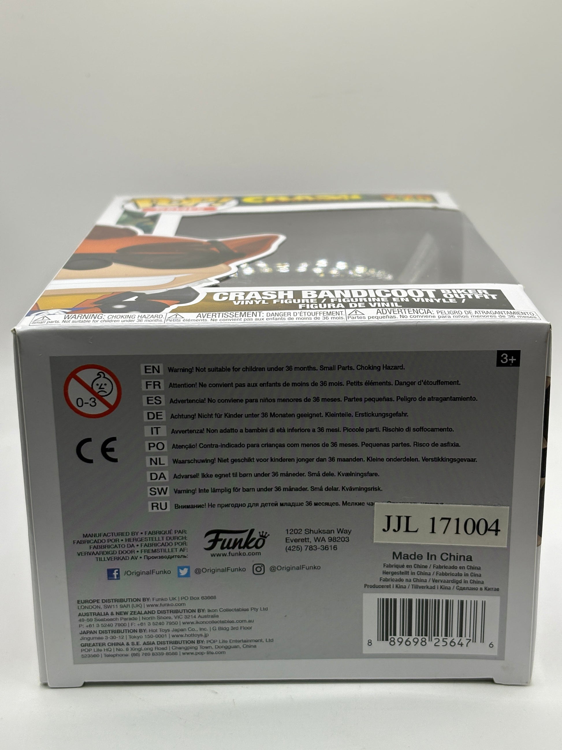 Funko POP! Games Crash Bandicoot #275 Crash Bandicoot Biker Outfit FRENLY BRICKS - Open 7 Days