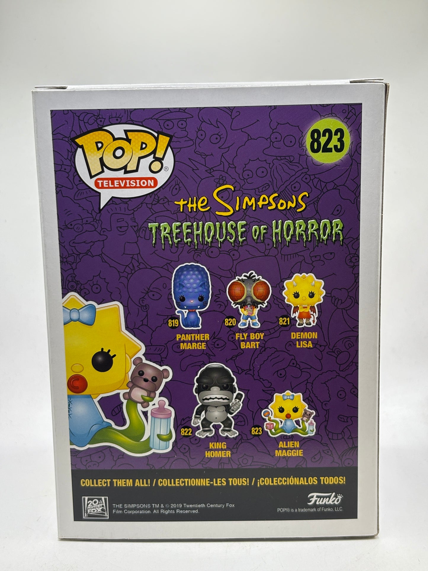 Funko POP! Television The Simpsons #823 Alien Maggie Vinyl Figure
