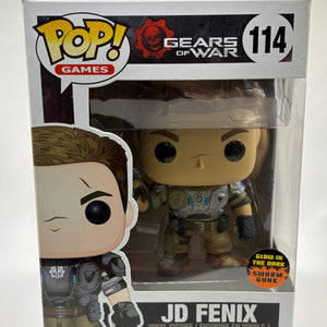 Funko POP! Games Gears of War #114 JD Fenix Glow Swarm Gunk FRENLY BRICKS - Open 7 Days