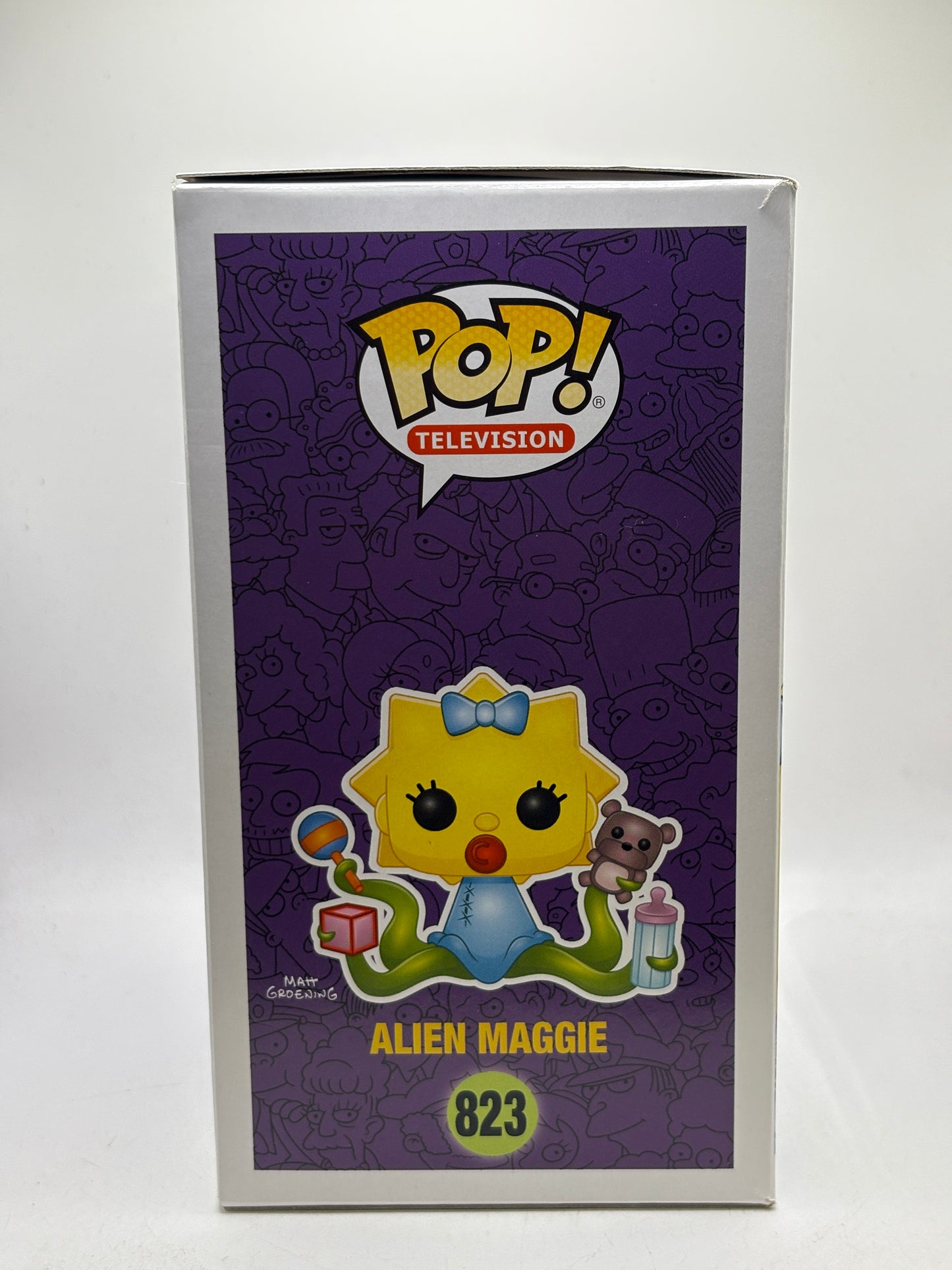 Funko POP! Television The Simpsons #823 Alien Maggie Vinyl Figure