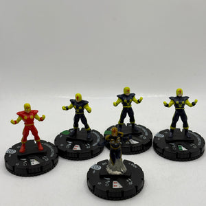 Marvel HeroClix Nova Team - Set x 5 Figures with Cards Loose FRENLY BRICKS - Open 7 Days