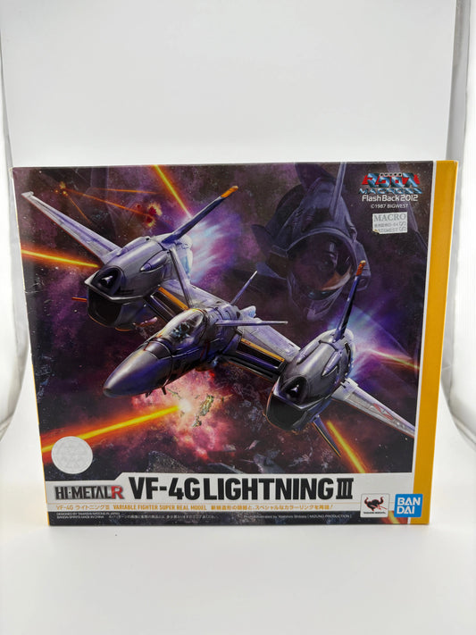 BANDAI Macross HI-METAL R VF-4G Lightning III Figure Variable Fighter Aircraft NEW FRENLY BRICKS - Open 7 Days