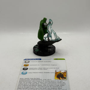 Marvel HeroClix Galactic Guardians - Dr. Doom #019 Loose with Card FRENLY BRICKS - Open 7 Days