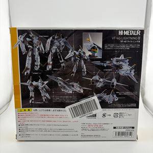 BANDAI Macross HI-METAL R VF-4G Lightning III Figure Variable Fighter Aircraft NEW FRENLY BRICKS - Open 7 Days