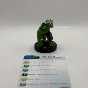 Marvel HeroClix Common Hulk Robot #006 Figure Loose with Card FRENLY BRICKS - Open 7 Days