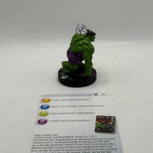 Marvel HeroClix Common Hulk Robot #006 Figure Loose with Card FRENLY BRICKS - Open 7 Days