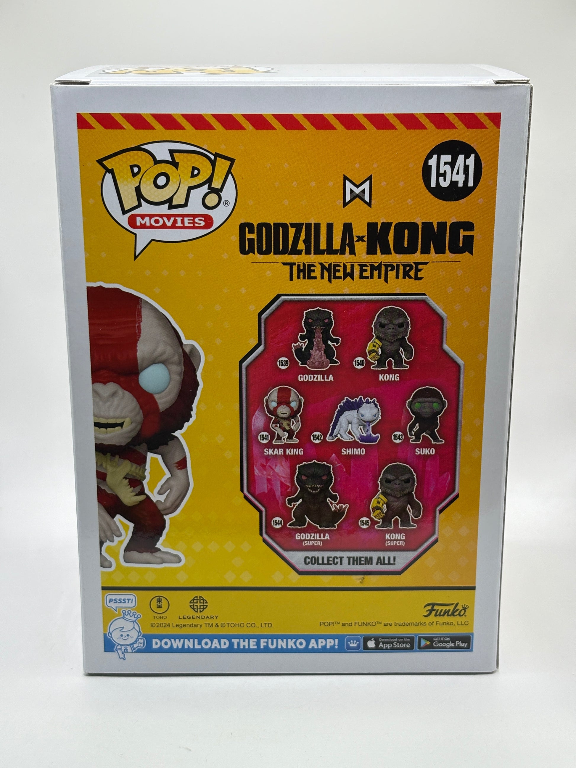 Funko POP! Movies Godzilla x Kong The New Empire #1541 Skar King FRENLY BRICKS - Open 7 Days