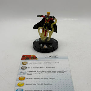 Marvel HeroClix Quasar #004 Super Rare Figure Loose with Card FRENLY BRICKS - Open 7 Days