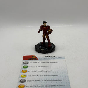 Marvel HeroClix Iron Man 1-4 Common Loose Figure with Card FRENLY BRICKS - Open 7 Days