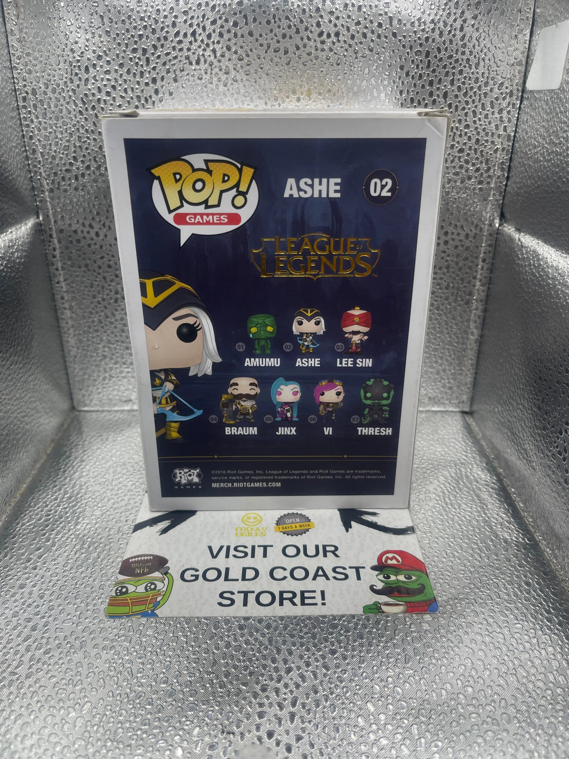 Funko Pop Games League of Legends LOL ASHE #02 Vinyl Figure Collectibles FRENLY BRICKS - Open 7 Days