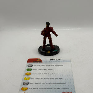 Marvel HeroClix Iron Man 1-4 Common Loose Figure with Card FRENLY BRICKS - Open 7 Days