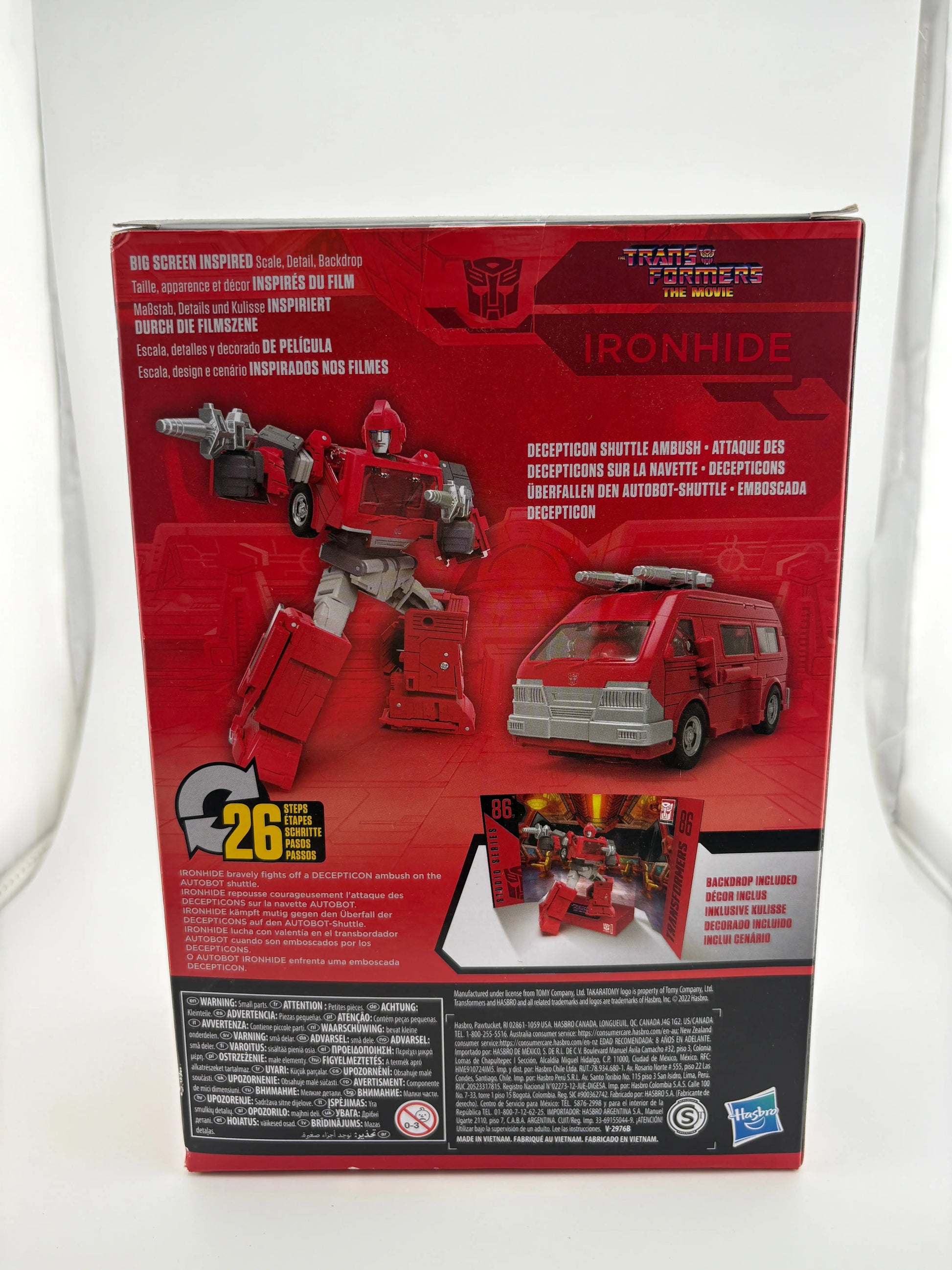 Transformers Studio Series 86 Ironhide Sealed FRENLY BRICKS - Open 7 Days