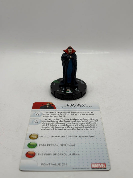 Marvel Heroclix Amazing Spider-Man 016 Dracula Uncommon Loose with Card FRENLY BRICKS - Open 7 Days
