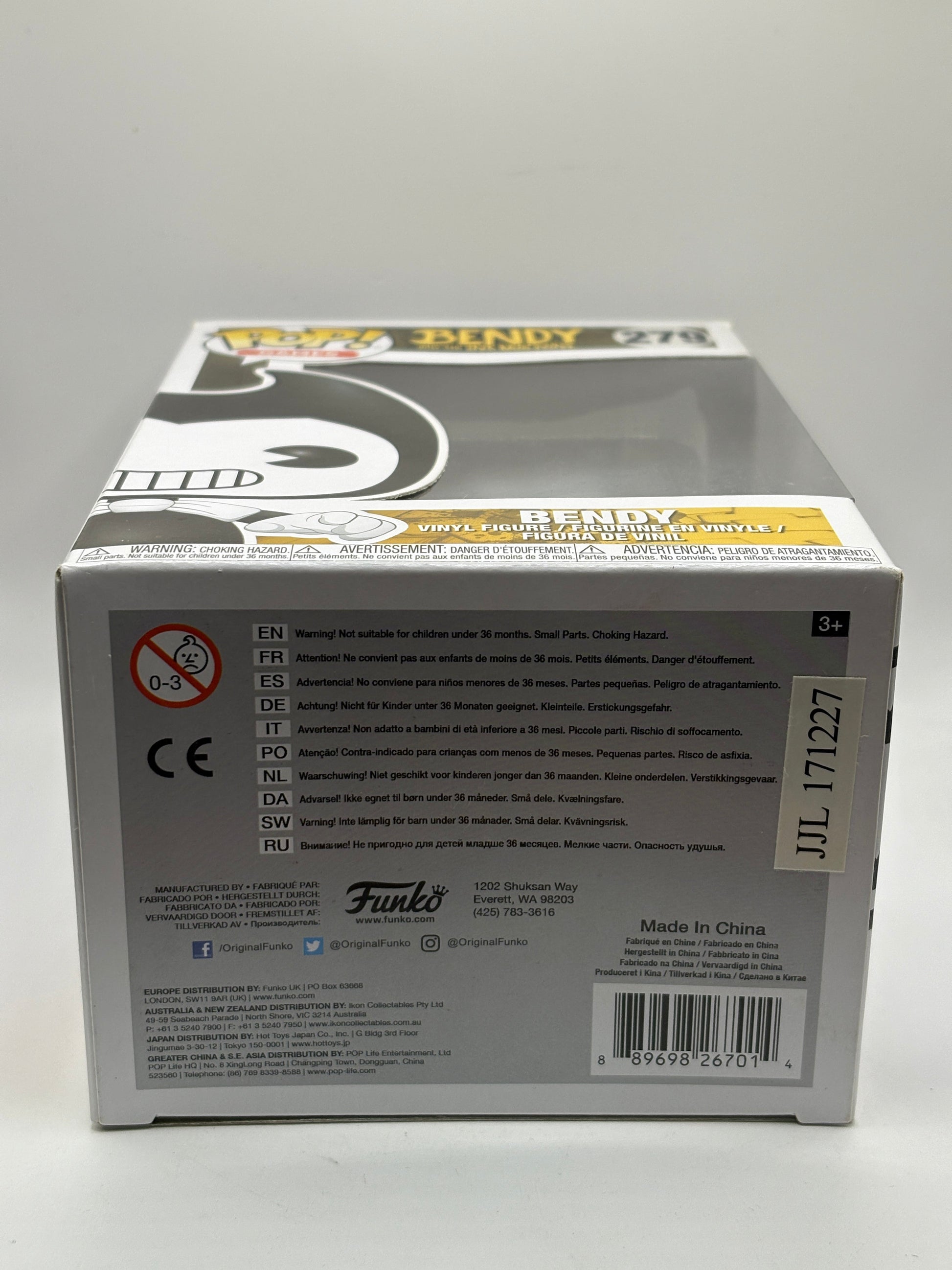 Funko POP! Games Bendy and the Ink Machine #279 Bendy Vinyl Figure FRENLY BRICKS - Open 7 Days