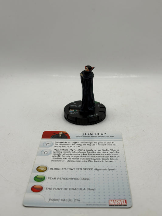 Marvel Heroclix Amazing Spider-Man 016 Dracula Uncommon Loose with Card FRENLY BRICKS - Open 7 Days