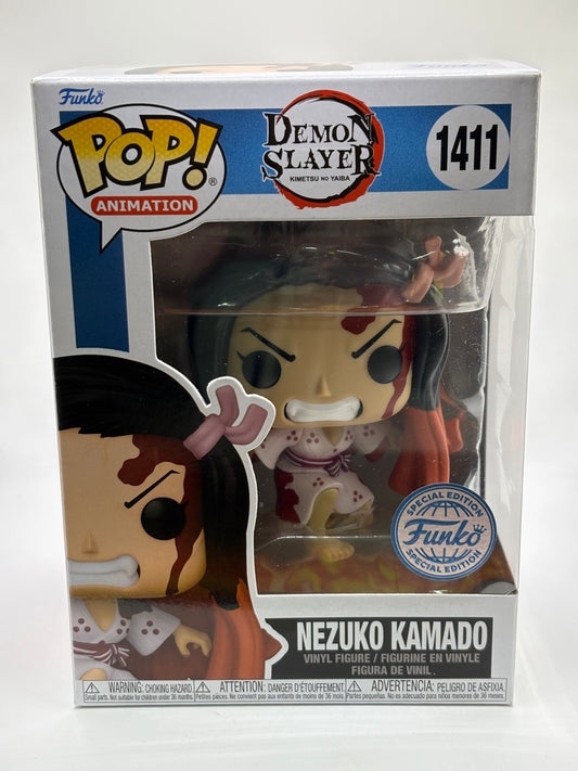 Funko POP! Animation Demon Slayer #1411 Nezuko Kamado Special Edition FRENLY BRICKS - Open 7 Days