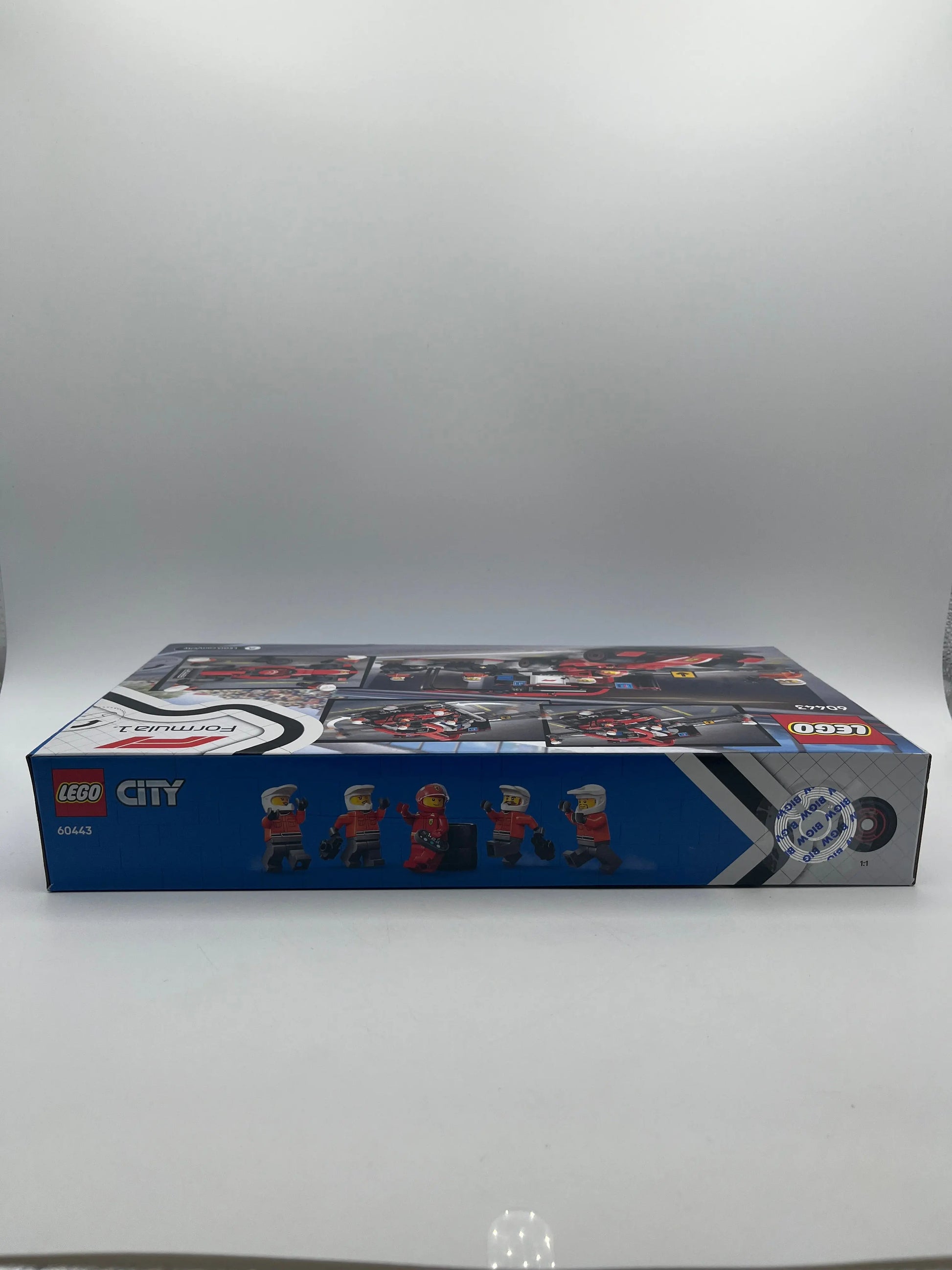 LEGO 60443 City F1 Pit Stop & Pit Crew With Ferrari Car Formula 1 NEW & Sealed FRENLY BRICKS - Open 7 Days