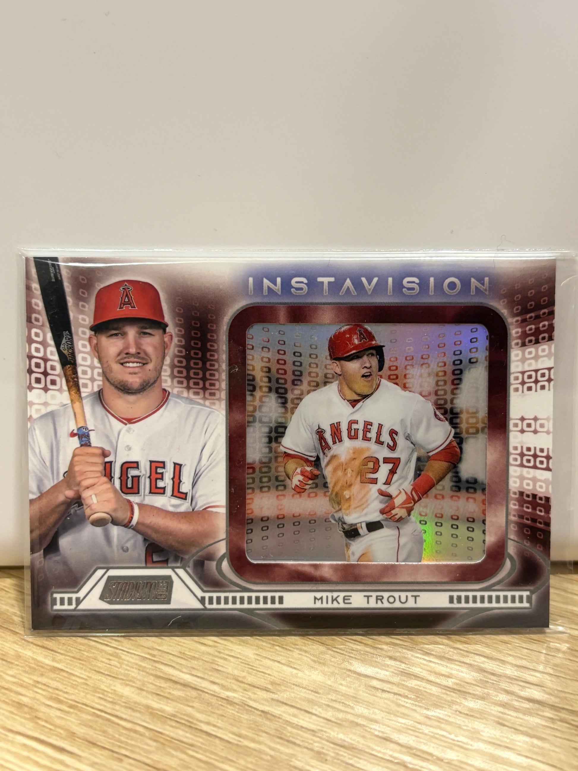 2021 Topps Stadium Club - Instavision Mike Trout #IR-MT FRENLY BRICKS - Open 7 Days