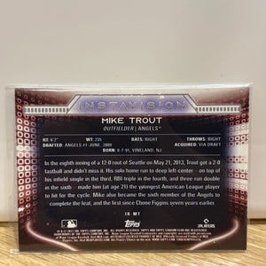 2021 Topps Stadium Club - Instavision Mike Trout #IR-MT FRENLY BRICKS - Open 7 Days