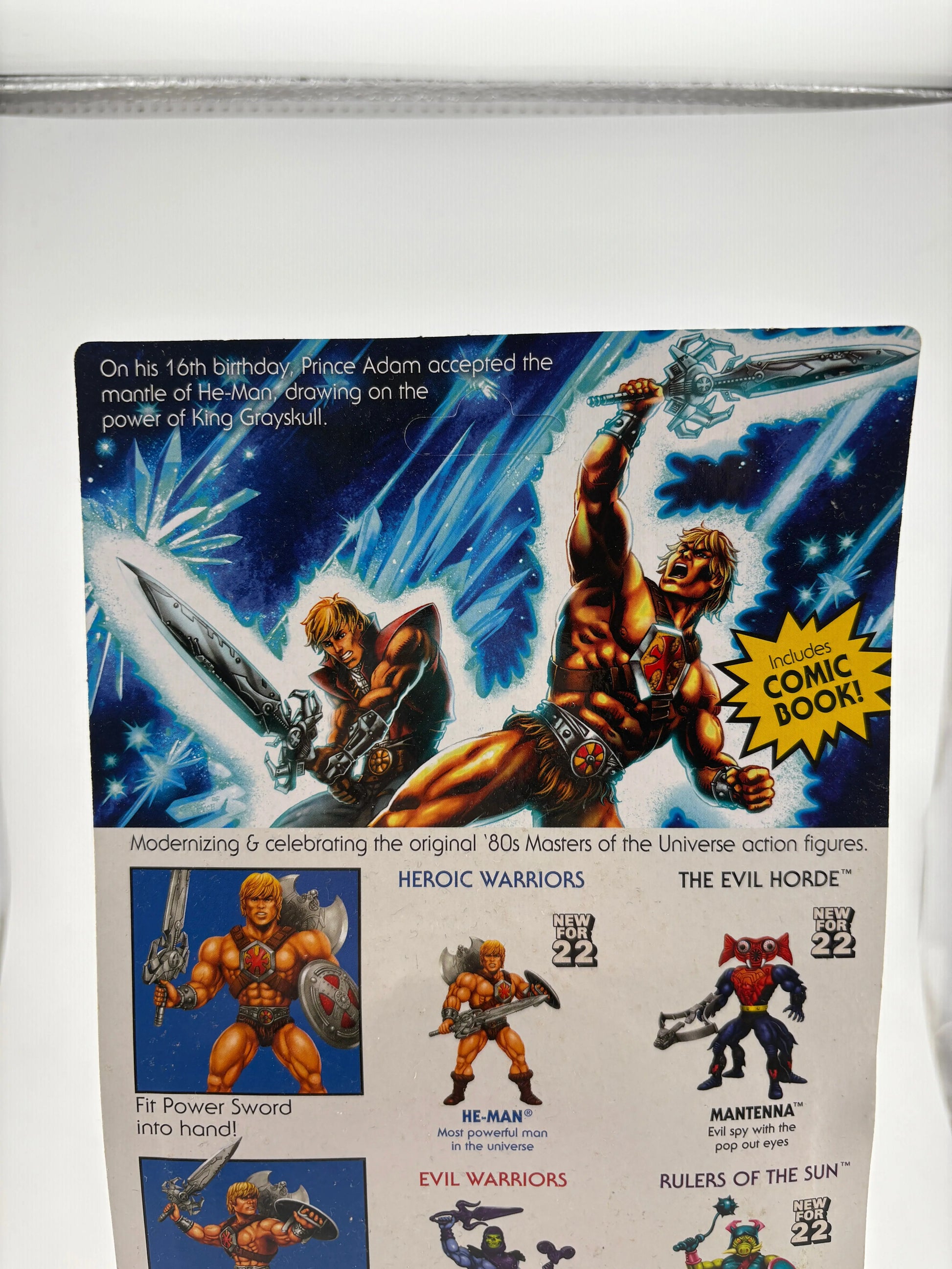 2022 Masters of the Universe 40th Anniversary He-Man Figure FRENLY BRICKS - Open 7 Days