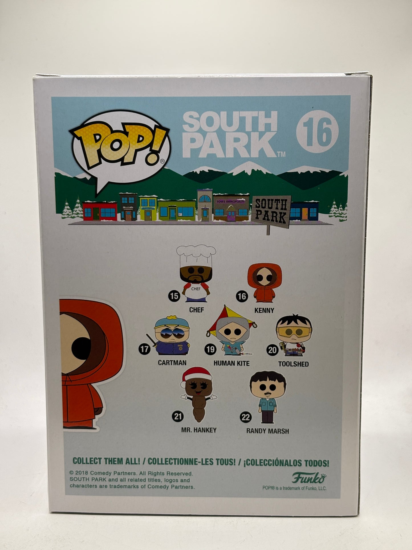 Funko POP! South Park #16 Kenny Vinyl Figure
