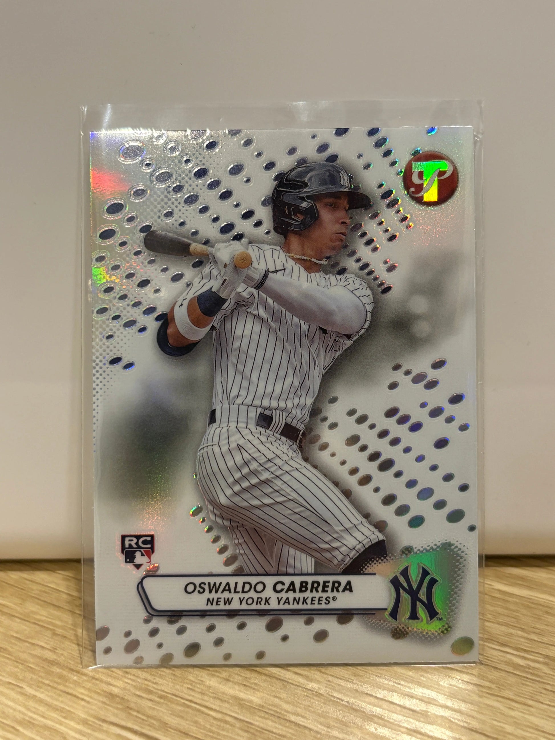 OSWALDO CABRERA 2023 Topps Pristine REFRACTOR ROOKIE RC SP #32 -NEW YORK YANKEES FRENLY BRICKS - Open 7 Days