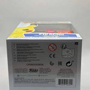 Funko POP! Games Pokemon #598 Pikachu Flocked 2020 Fall Convention FRENLY BRICKS - Open 7 Days