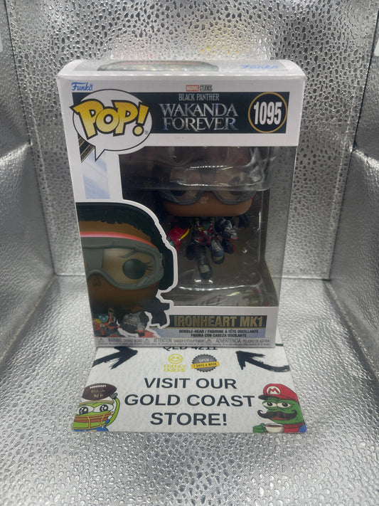 Funko POP! Black Panther Wakanda Forever #1095 Ironheart MK1 FRENLY BRICKS - Open 7 Days