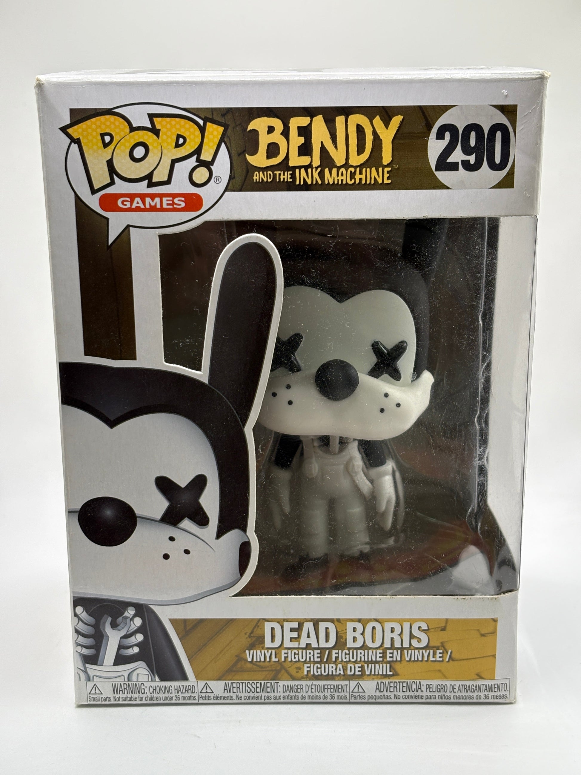 Funko POP! Games Bendy and the Ink Machine #290 Dead Boris Vinyl Figure FRENLY BRICKS - Open 7 Days