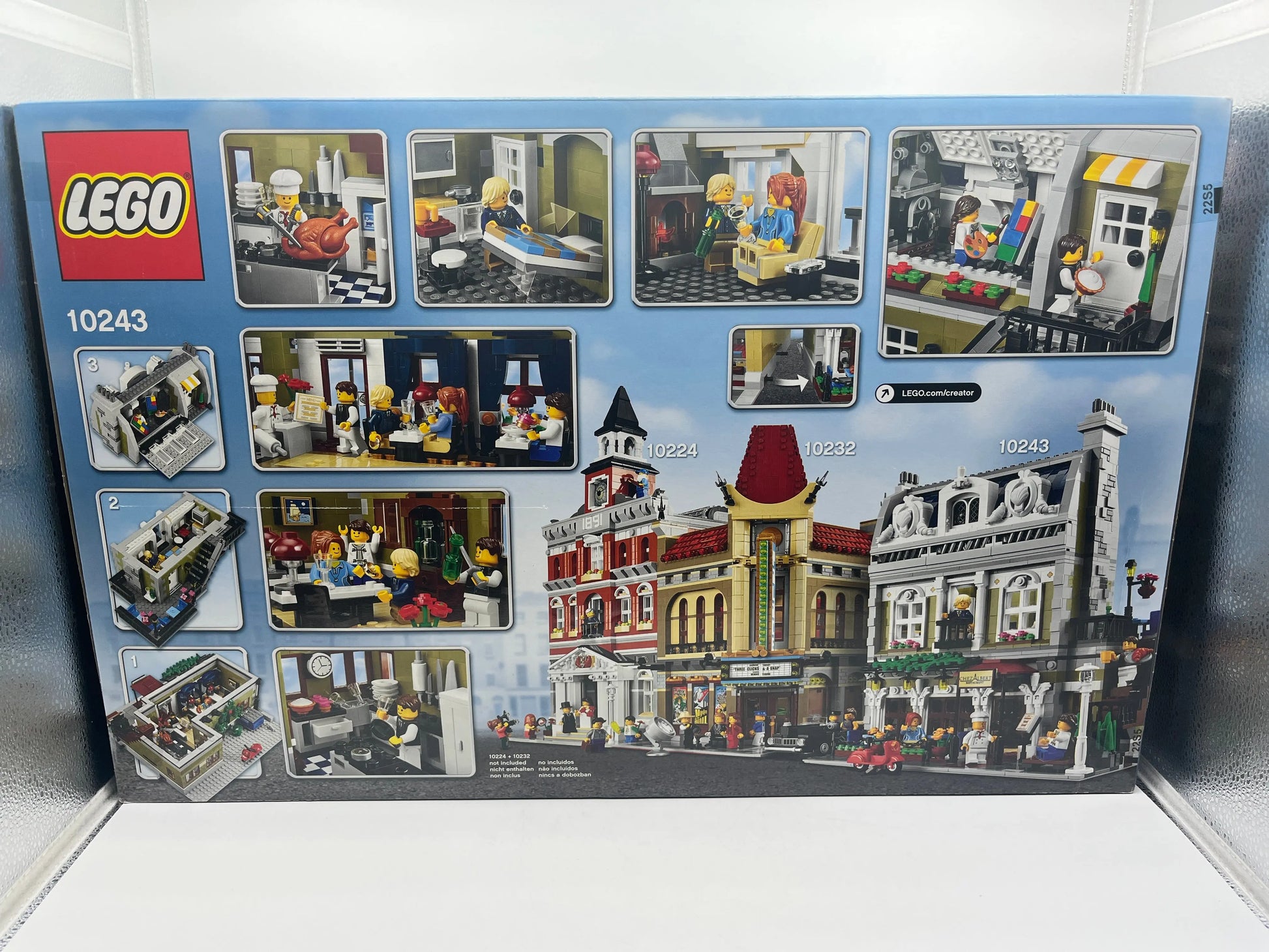 LEGO Creator Expert 10243 Parisian Restaurant Brand New In Factory Sealed Box FRENLY BRICKS - Open 7 Days