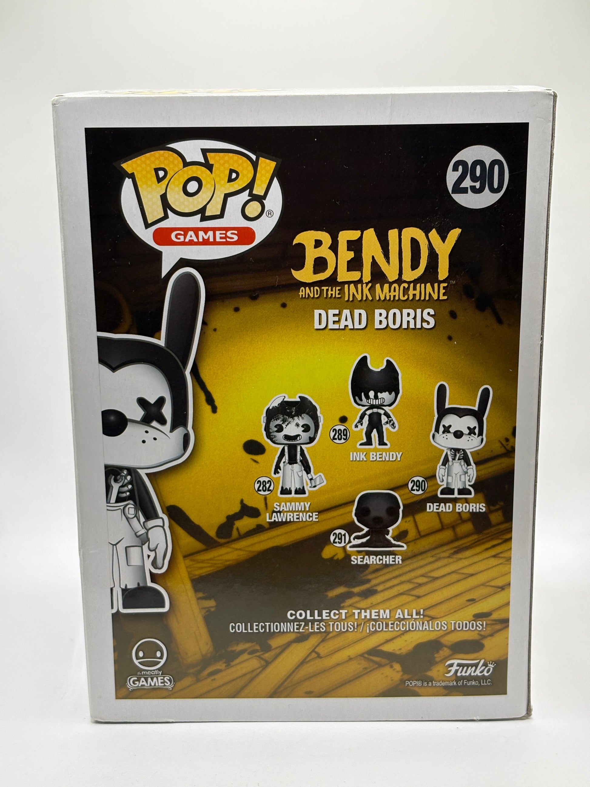 Funko POP! Games Bendy and the Ink Machine #290 Dead Boris Vinyl Figure FRENLY BRICKS - Open 7 Days