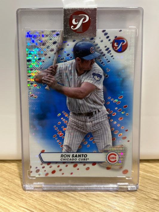 2023 Topps Pristine Baseball Ron Santo Blue Encased /75 Cubs FRENLY BRICKS - Open 7 Days