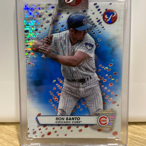 2023 Topps Pristine Baseball Ron Santo Blue Encased /75 Cubs FRENLY BRICKS - Open 7 Days