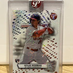 2023 Topps Pristine Nolan Gorman Rookie Refractor Encased St. Louis Cardinals RC FRENLY BRICKS - Open 7 Days
