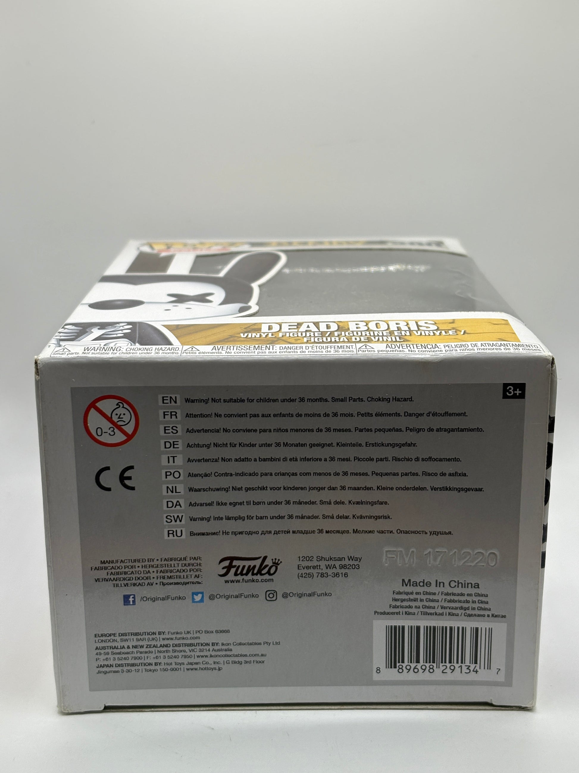 Funko POP! Games Bendy and the Ink Machine #290 Dead Boris Vinyl Figure FRENLY BRICKS - Open 7 Days