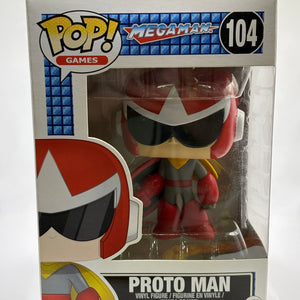 Funko POP! Games Mega Man #104 Proto Man Vinyl Figure FRENLY BRICKS - Open 7 Days