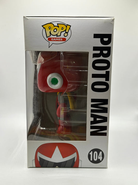 Funko POP! Games Mega Man #104 Proto Man Vinyl Figure FRENLY BRICKS - Open 7 Days