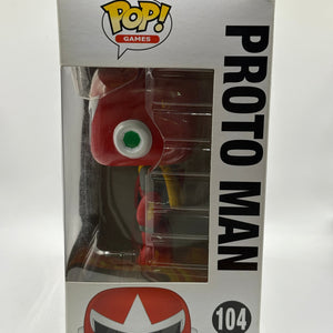 Funko POP! Games Mega Man #104 Proto Man Vinyl Figure FRENLY BRICKS - Open 7 Days
