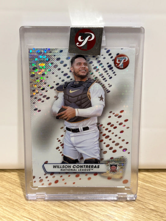 Willson Contreras 2023 Topps Pristine Baseball Card  284 National League Encased FRENLY BRICKS - Open 7 Days
