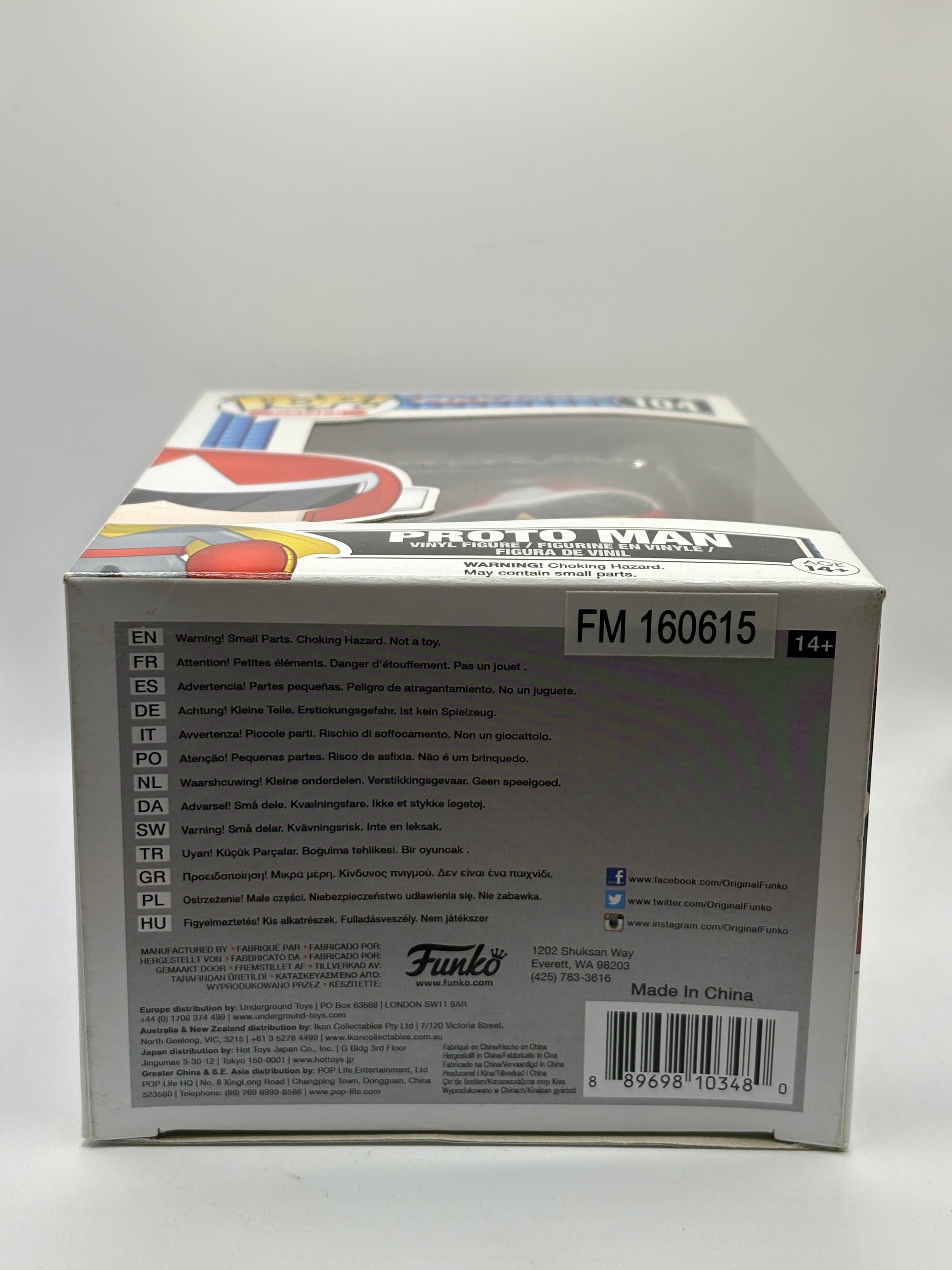 Funko POP! Games Mega Man #104 Proto Man Vinyl Figure FRENLY BRICKS - Open 7 Days