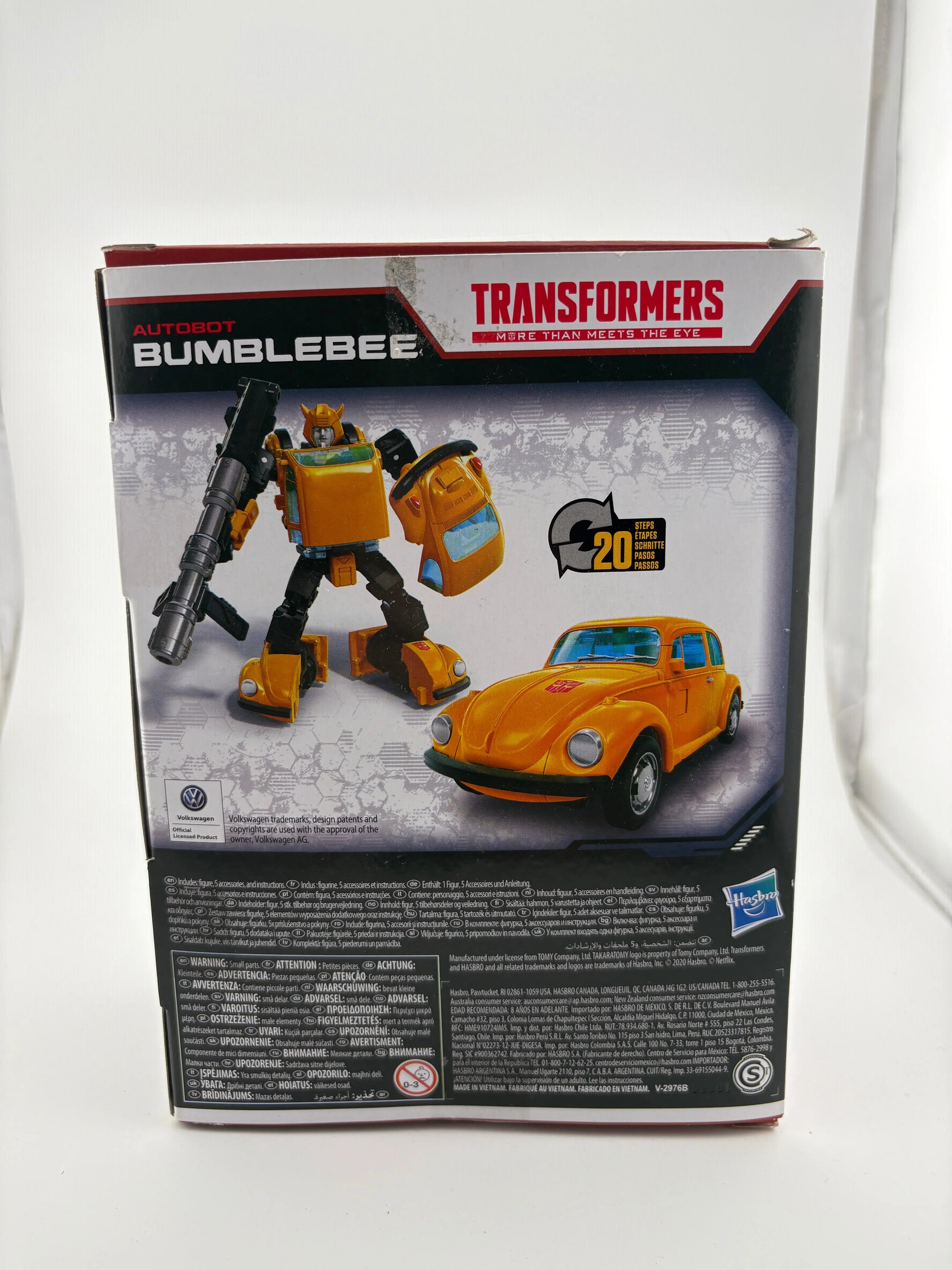 Hasbro Transformers War for Cybertron Bumblebee Action Figure (F0702) Netflix FRENLY BRICKS - Open 7 Days
