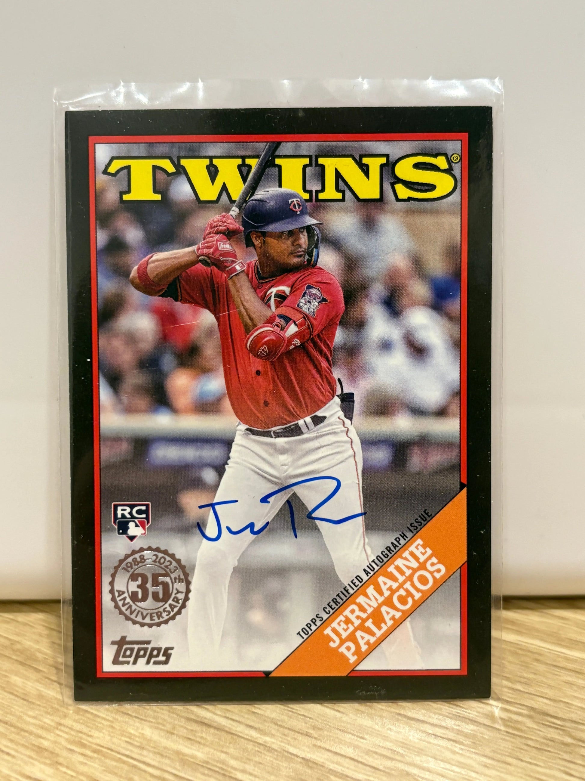 2023 Topps Series 2 - 1988 Topps Baseball Autographs Black #88BA-JP Jermaine /199 FRENLY BRICKS - Open 7 Days
