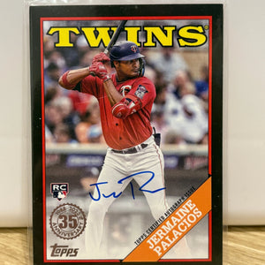 2023 Topps Series 2 - 1988 Topps Baseball Autographs Black #88BA-JP Jermaine /199 FRENLY BRICKS - Open 7 Days