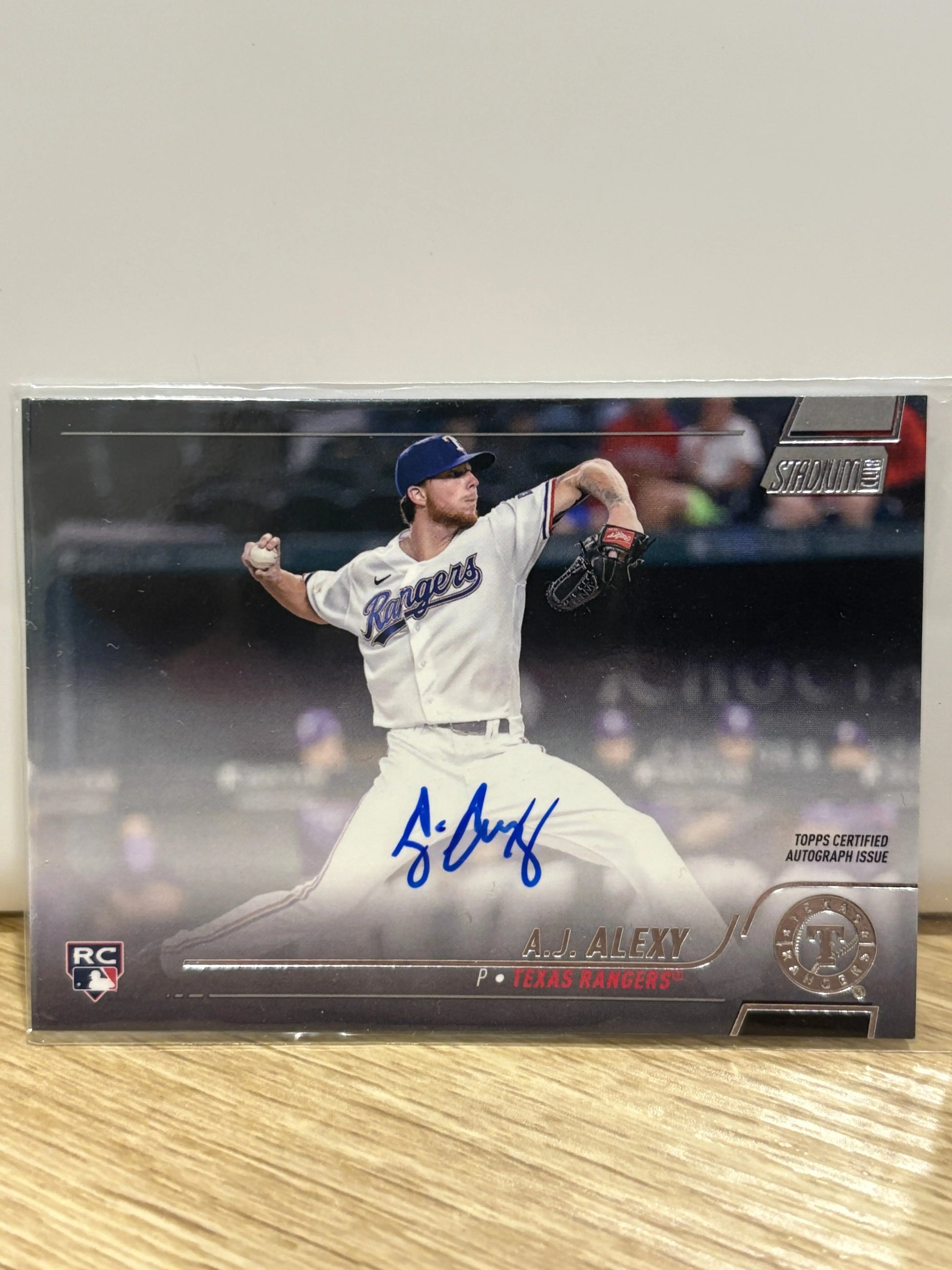 2022 Topps Stadium Club - Autographs #SCBA-AJA A.J. Alexy FRENLY BRICKS - Open 7 Days