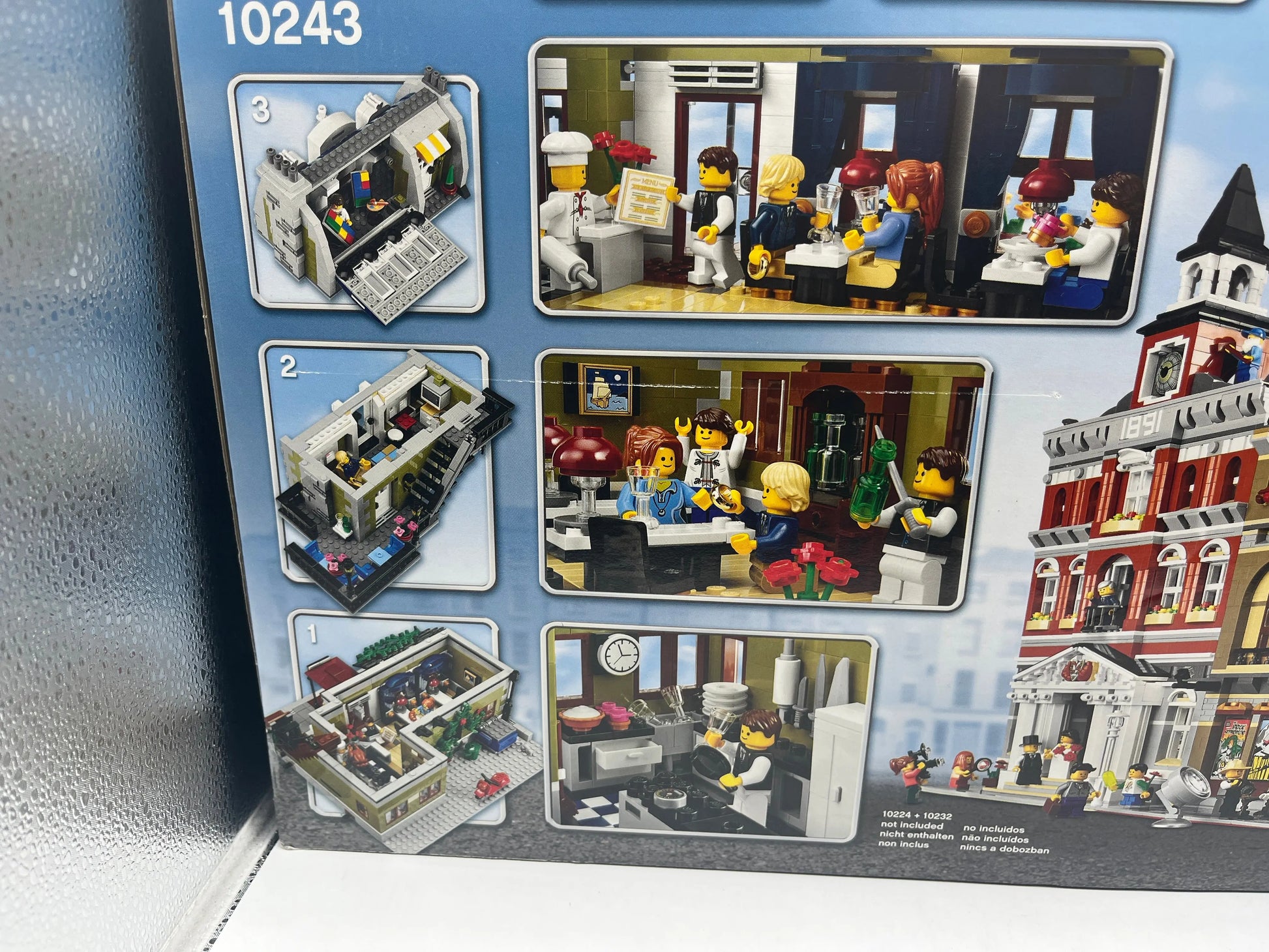 LEGO Creator Expert 10243 Parisian Restaurant Brand New In Factory Sealed Box FRENLY BRICKS - Open 7 Days