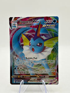 Pokemon TCG Sword Shield Evolving Skies - Vaporeon VMAX 030/203 Full Art NM